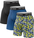 Pair of Thieves Mens Long Boxer Briefs - Soft Breathable Support