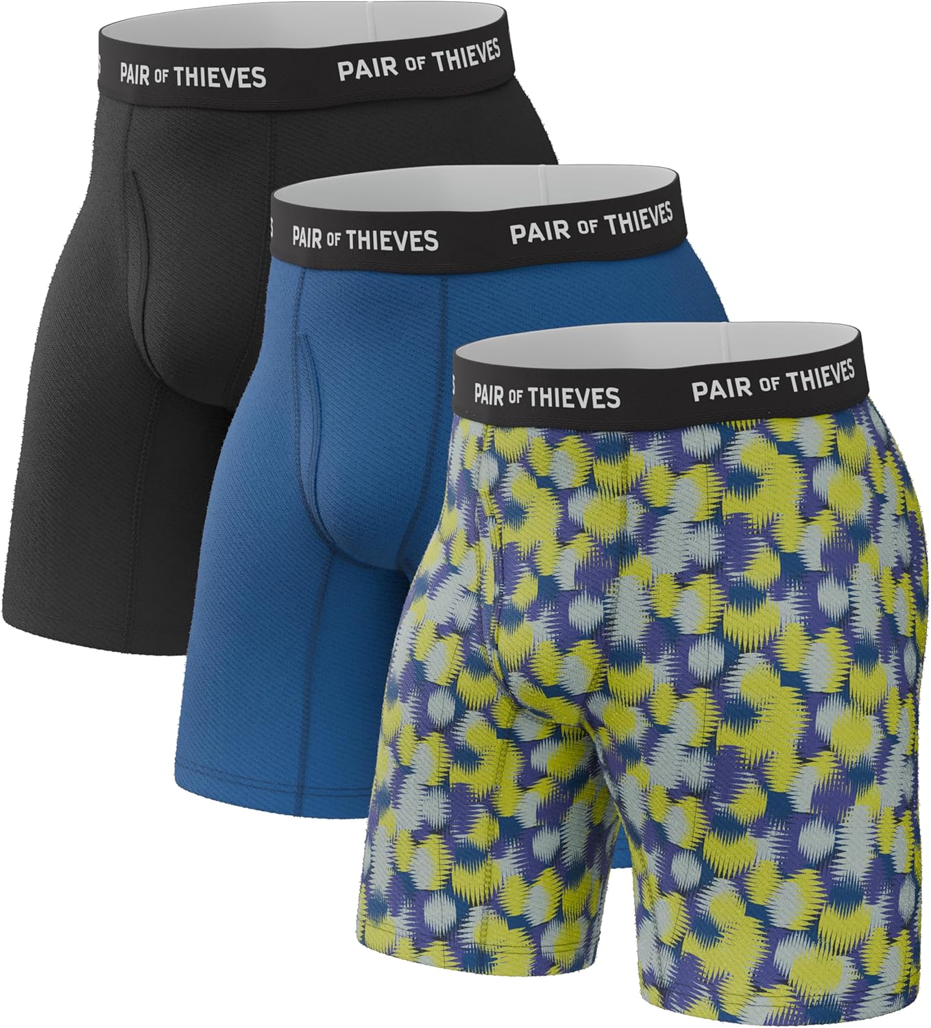 Pair of Thieves Long Boxer Briefs for Men - Ultimate Comfort