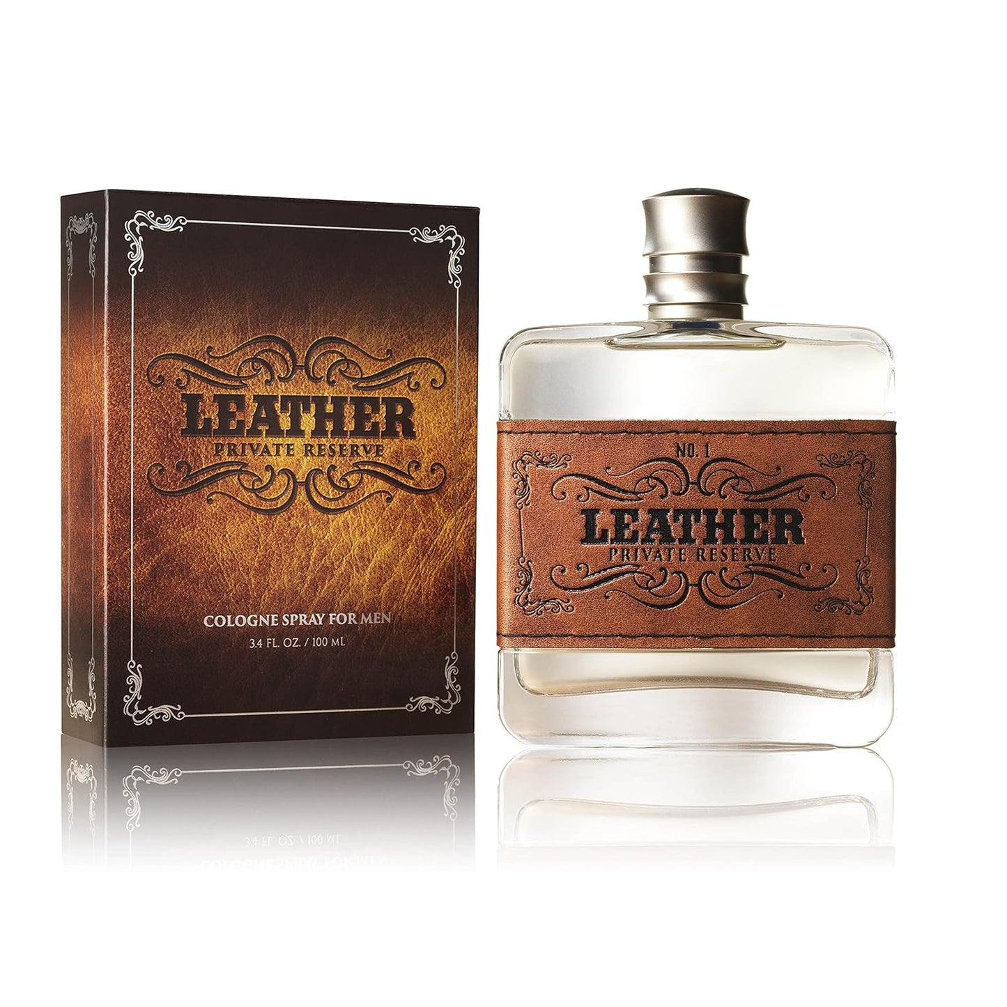 Tru Western Leather Men's Cologne - Woodsy and Masculine Scent