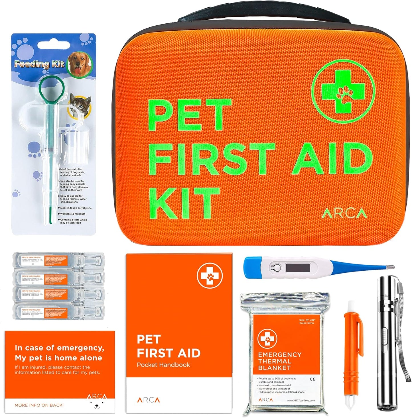 Comprehensive Cat & Dog First Aid Kit for Outdoor Adventures