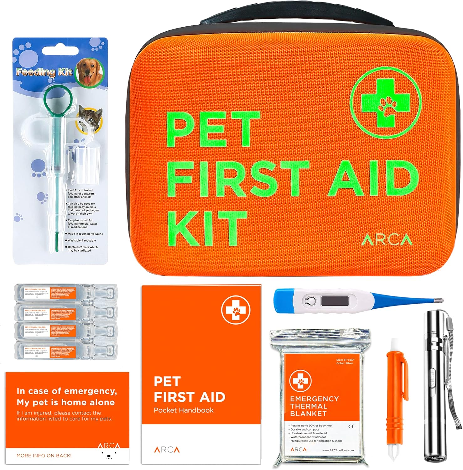 Comprehensive Cat & Dog First Aid Kit for Outdoor Adventures