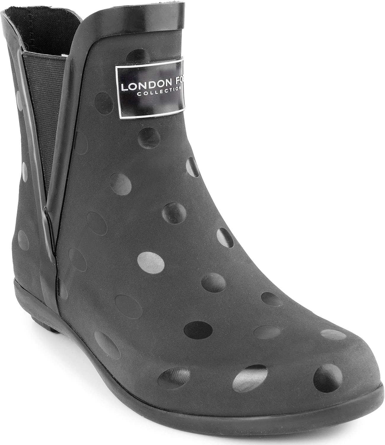 LONDON FOG womens Piccadilly Pull-On Bootie with Rubber Sole