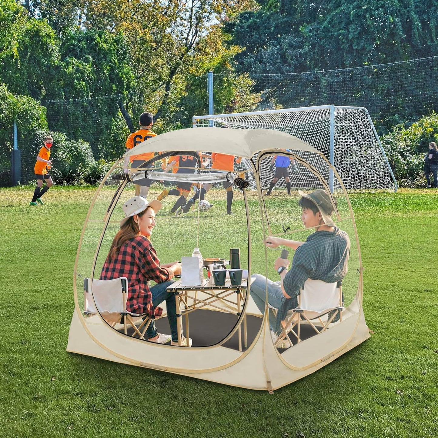 Instant All-Weather Sports Tent - Stay Dry Outdoors!