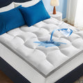 Bedsure Mattress Topper Queen Pillow Top Protector - 800 GSM Comfort