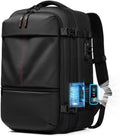 Vacuum Seal Backpack Travel with Built-in Pump 80L Expandable