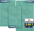 Muddy Mat Pack of 3 Microfiber Dog Door Mats - Highly Absorbent Set