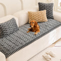 Mivnue Pet Couch Cover Fuzzy Non Slip Sofa Protector - Washable