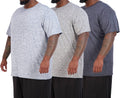 Mens Big & Tall Tech Stretch 3-Pack Dry-Fit T-Shirts - Comfortable Fit