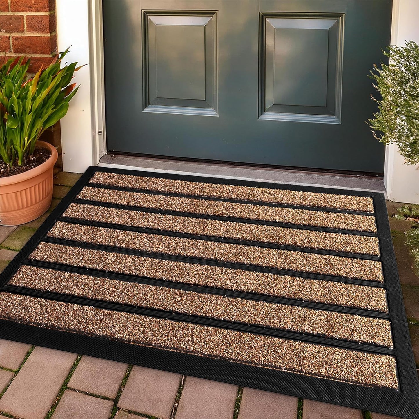 Extra Durable Door Mat for Outdoor Use - Non-Slip Design