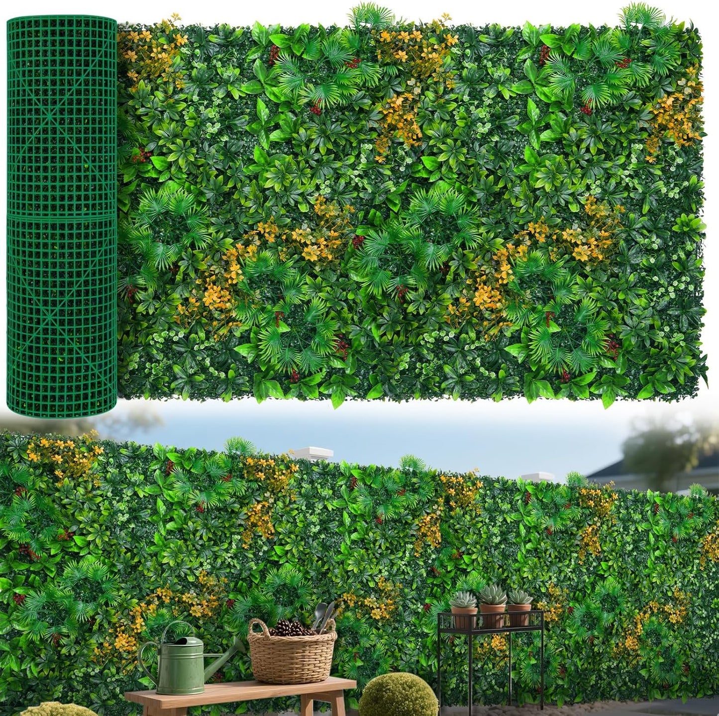 Artificial Grass Wall Panels Roll for Stunning Greenery Decor