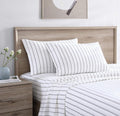 Stone Cottage Trenton Stripe Twin Sheets - Crisp Cotton Percale