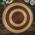 Beaded Round Placemats Set of 4 for Elegant Christmas Dining