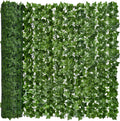 Artificial Ivy Privacy Fence Wall Screen 117.9 x 59 in - Faux Maple