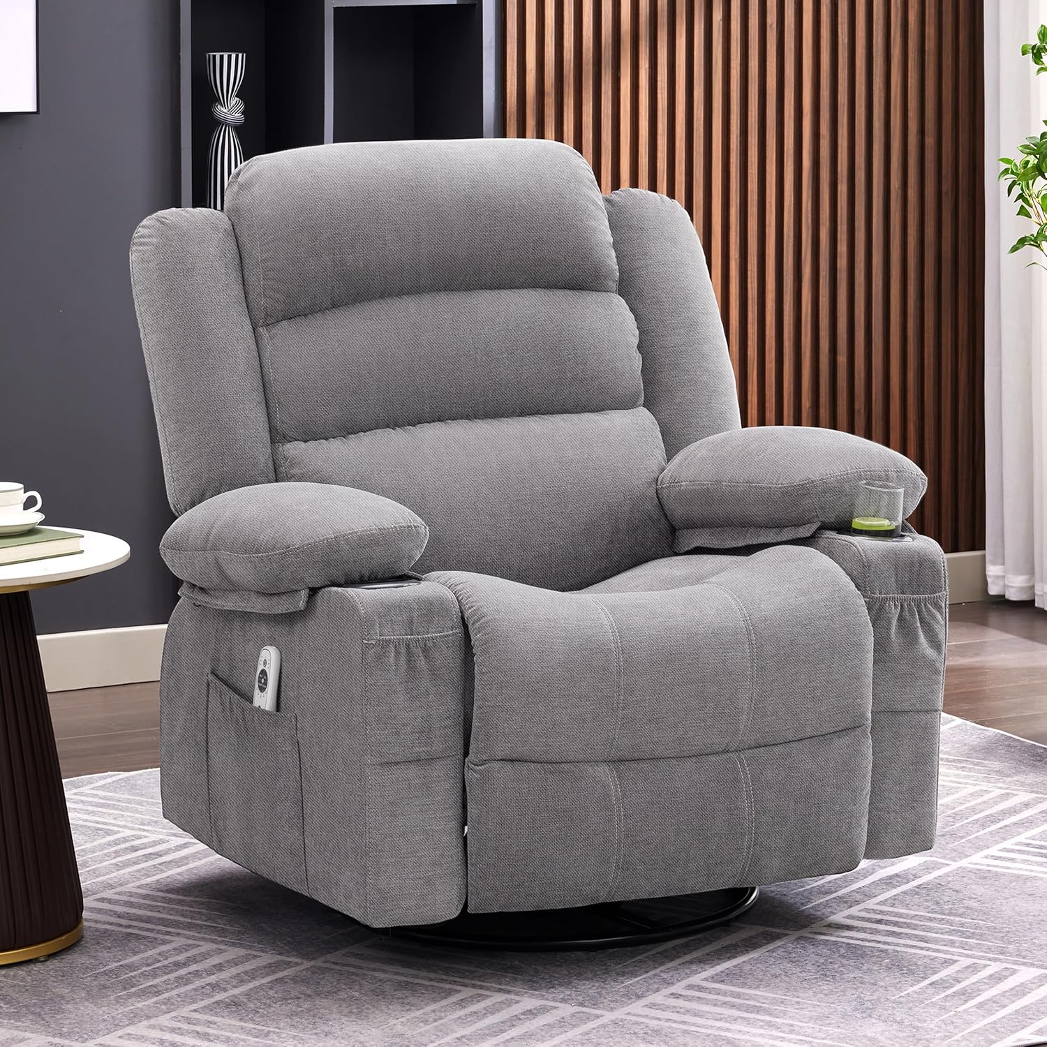 Ultimate Comfort: Heated Massage Rocker Chair
