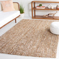 Handmade Jute Area Rug 4x6 - Natural Fiber Collection