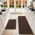Soft Kitchen Rugs 24x35 and 24x60 Non-Skid Mats - Super Absorbent