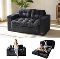 MAXYOYO Convertible Sofa Bed Pull Out Loveseat Sleeper - Compact