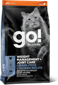 Go! Solutions Weight Management + Joint Care Cat Food - Chicken Recipe