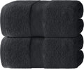 White Classic Luxury Soft Bath Sheets Set - 650 GSM Extra Large 2 Pack