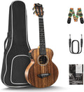 Caramel 26in CT204 All Solid Acacia Tenor Ukulele - Solid Tone and Kit