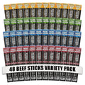 Wicked Cutz Beef Sticks Variety Pack - 15g Protein Snacks