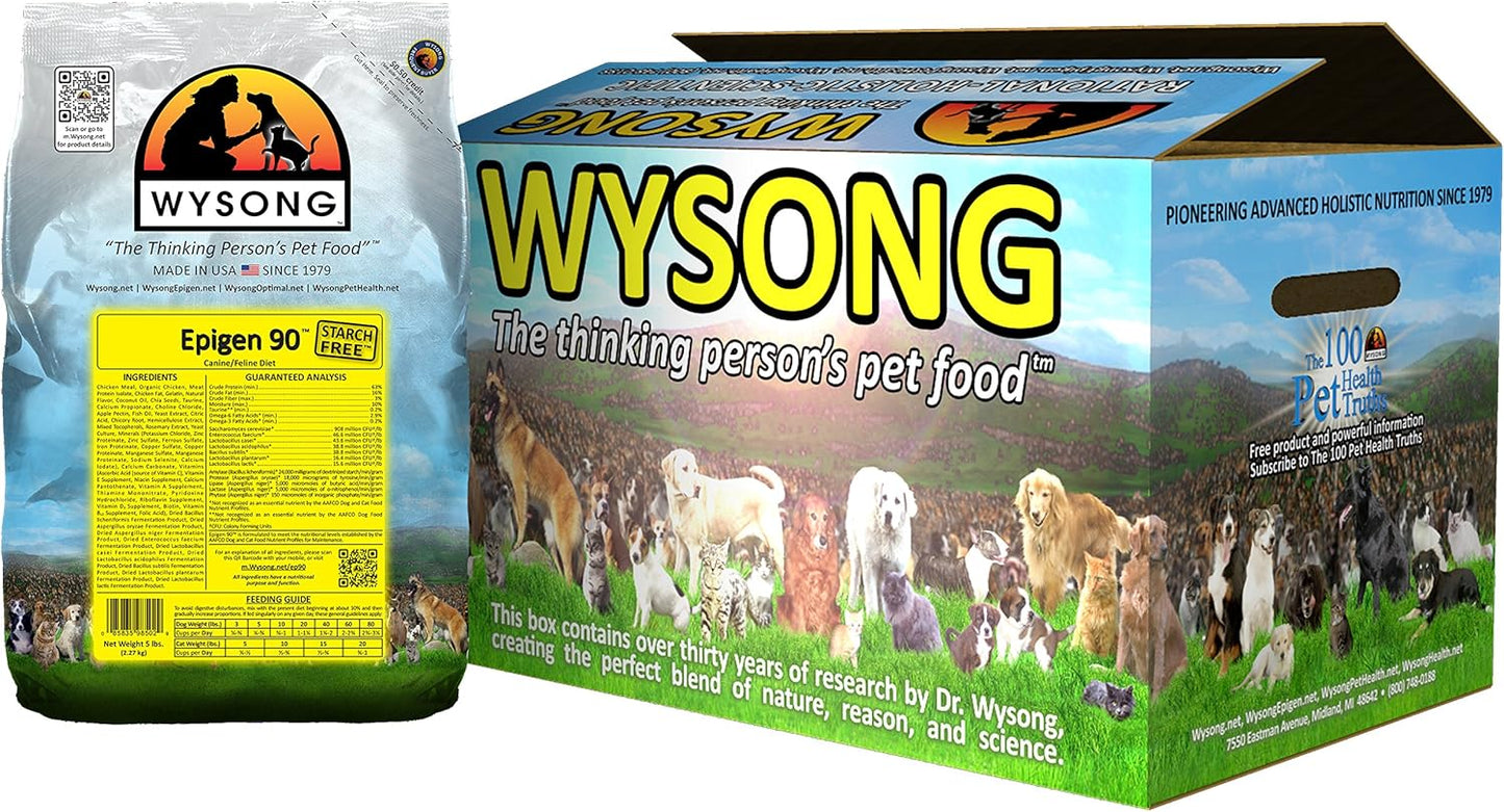 Wysong Epigen 90 Starch Free Dog Cat Food for Optimal Health