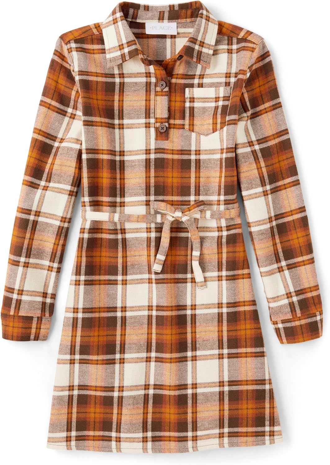 Big Girls' Long Sleeve Casual Dress for Stylish Twirls