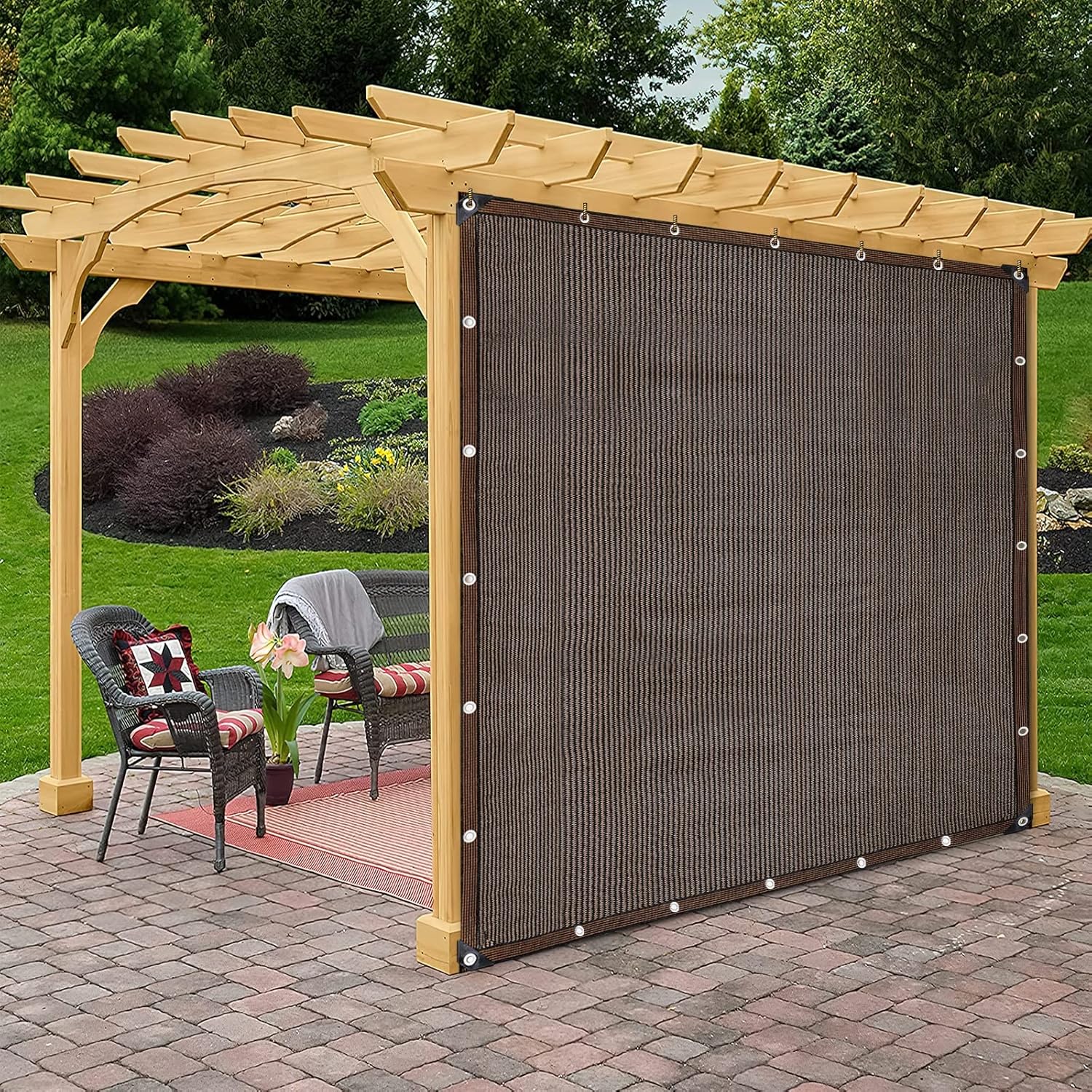 Fence Privacy Screen Balcony Sun Shade Cloth for Outdoor Use