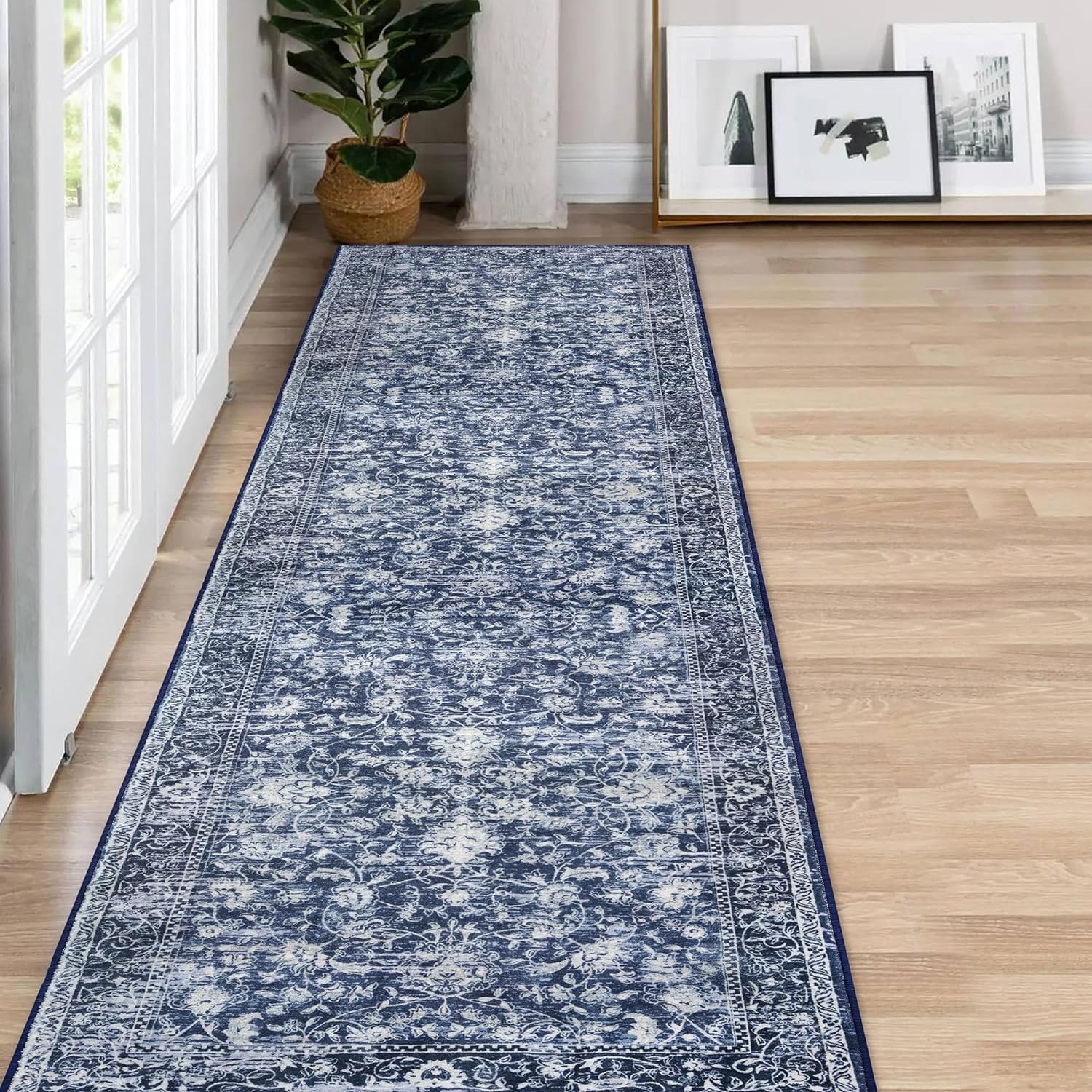 KILOCOCO Hallway Runner 2x7 Rug for Entryway and Kitchen