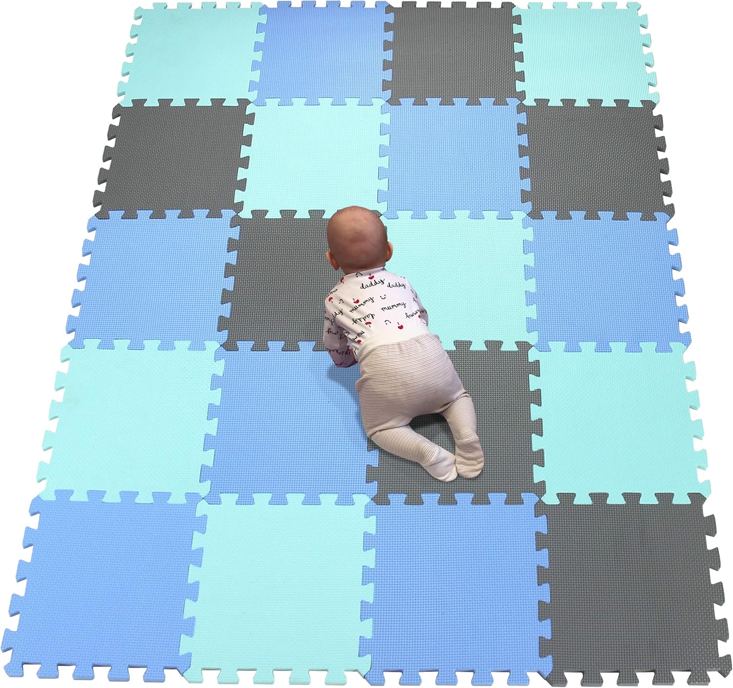 YIMINYUER Baby Soft Puzzle Play Mats for Safe Play Areas