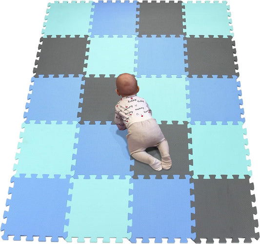 YIMINYUER Baby Soft Puzzle Play Mats for Safe Play Areas