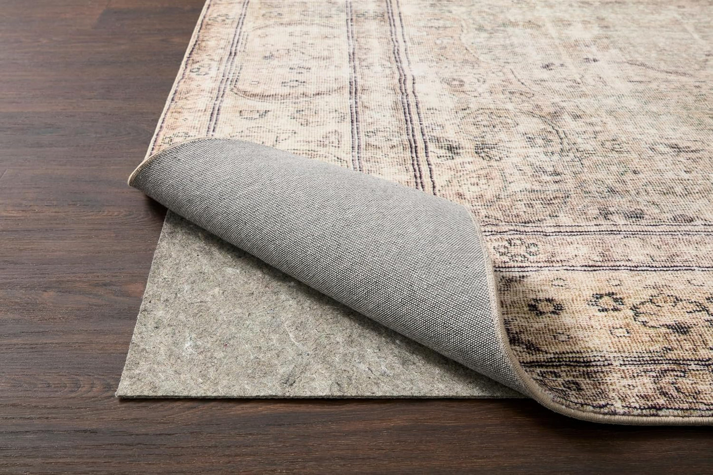 Loloi Grip Rug Pad for Multi Surface Use, 12ft x 18ft Grey