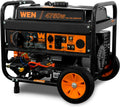 WEN 4,750-Watt Dual Fuel Portable Generator DF475T - Electric Start