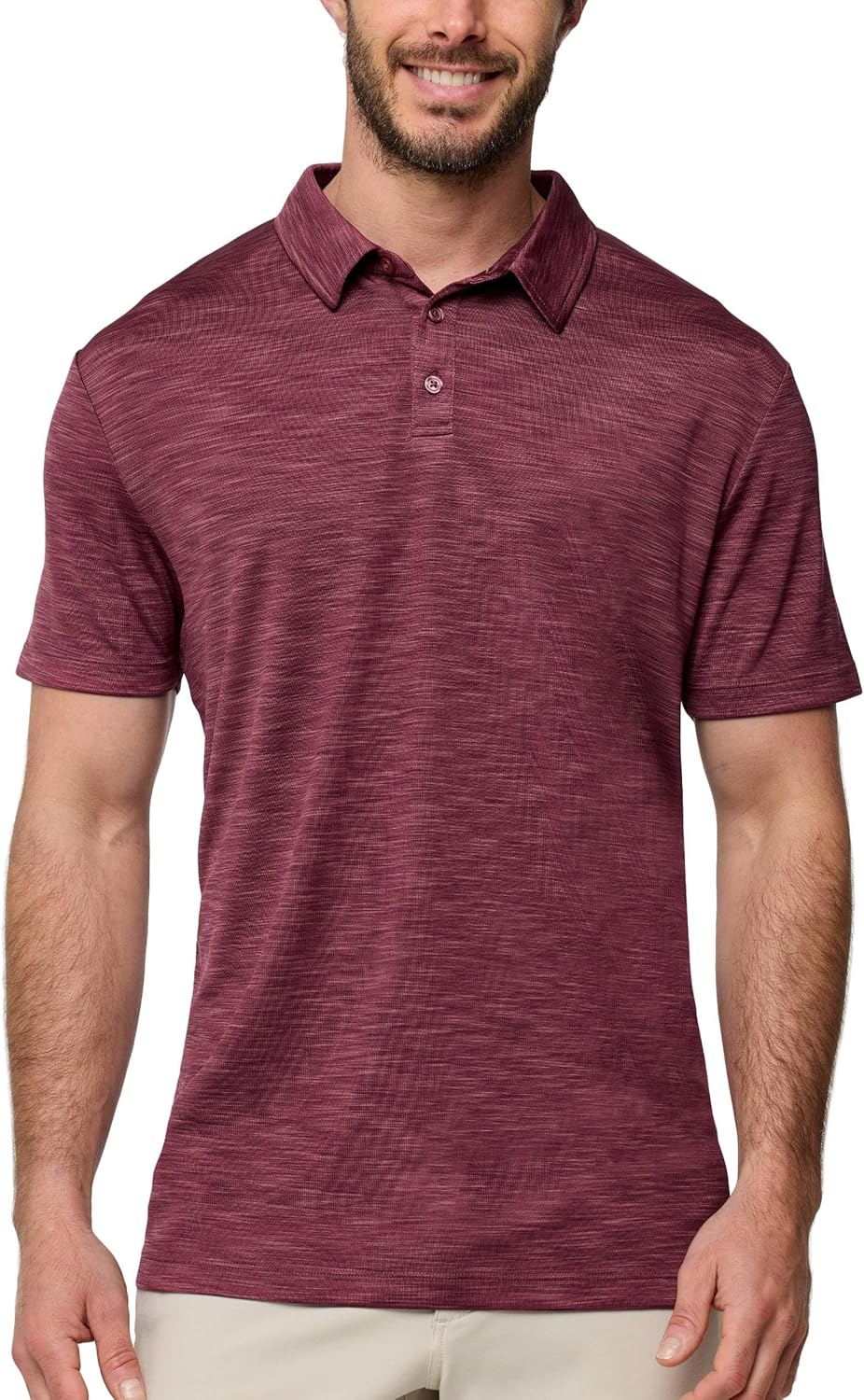INTO THE AM Performance Dri Fit Polo Shirts for Men S-4XL