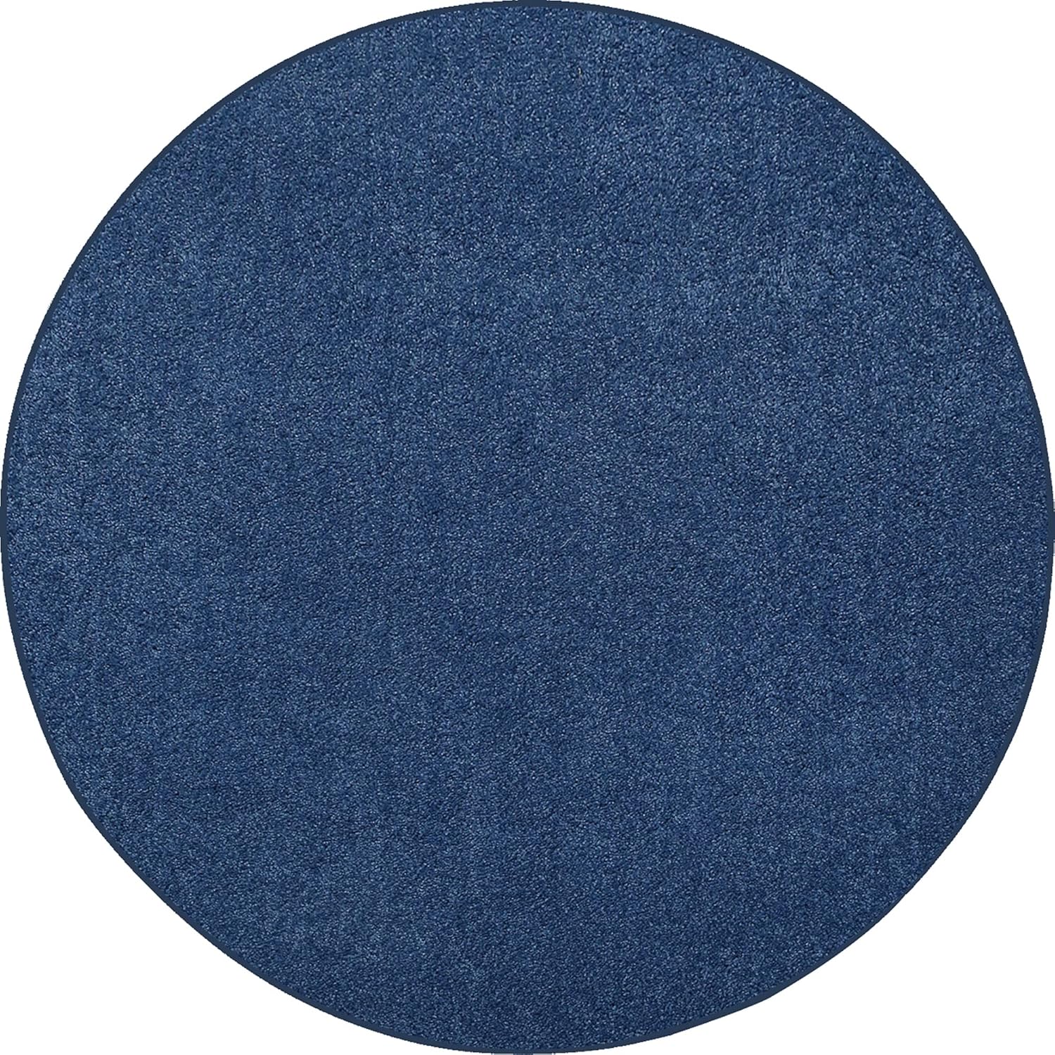 Royal Blue Pet Friendly Solid Color Area Rugs for Home Decor