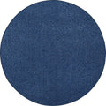 Ambiant Pet Friendly Royal Blue 8ft Round Area Rug - Soft, Stain