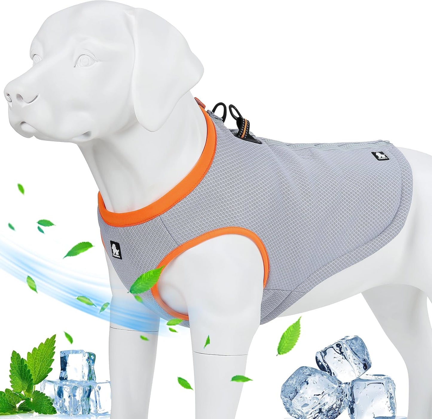 Truelove Dog Cooling Vest Harness for Outdoor Training and Camping