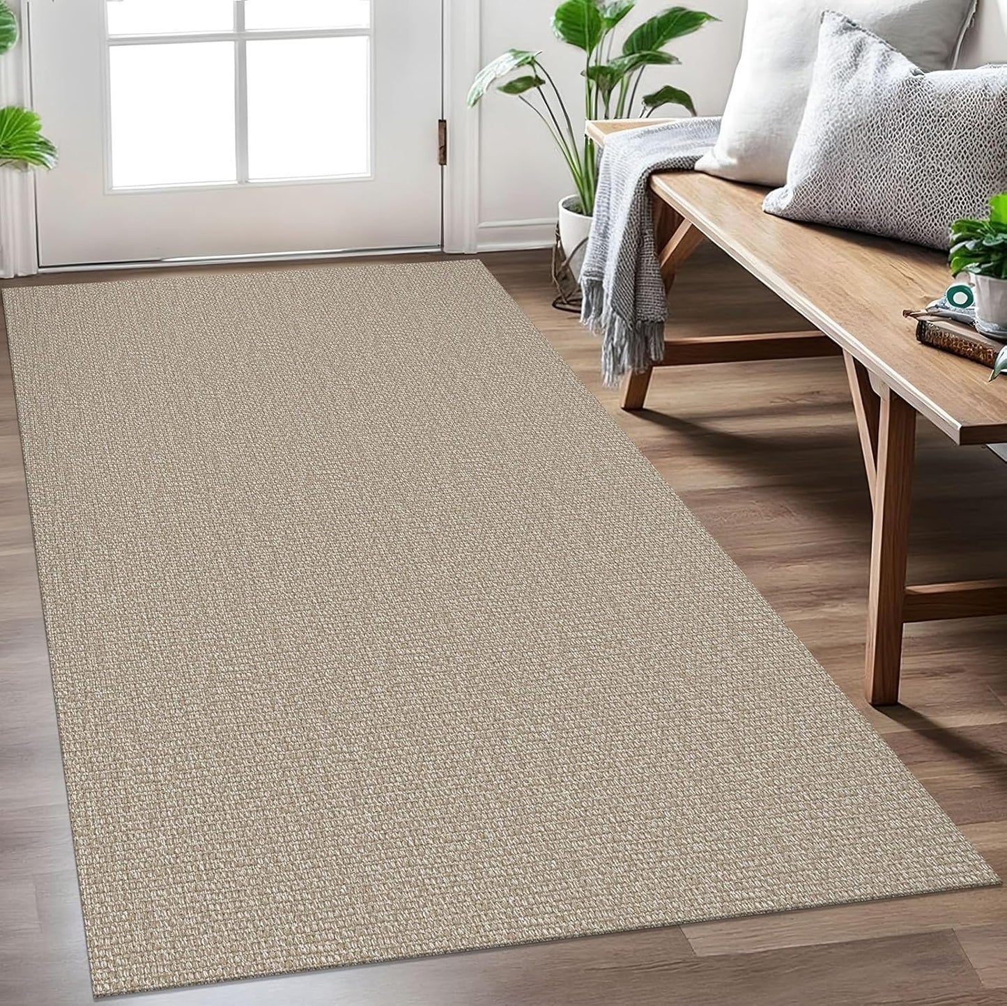 EARTHALL Washable Area Rug 3x5 Ft Non Slip Indoor Outdoor Mat