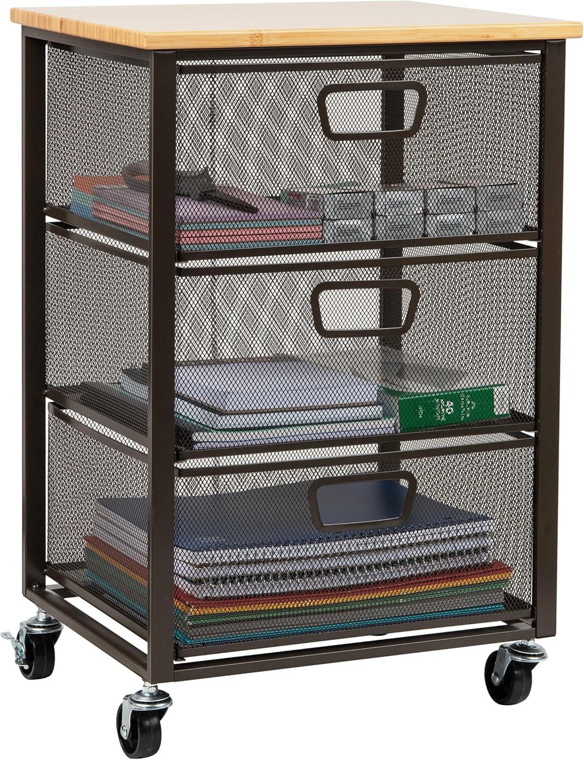Mind Reader Metal Mesh Cart: Ultimate Organizer