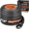 ALL-TOP Synthetic Winch Rope Cable for Offroad Vehicles 1/2in