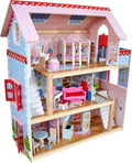 KidKraft Chelsea Doll Cottage Wooden Dollhouse for 5-in Dolls