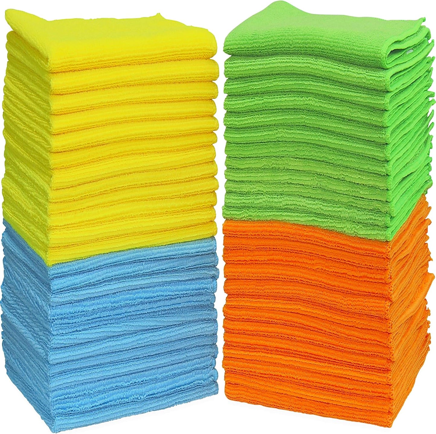 50 Pack Microfiber Cleaning Cloth - Simple Houseware