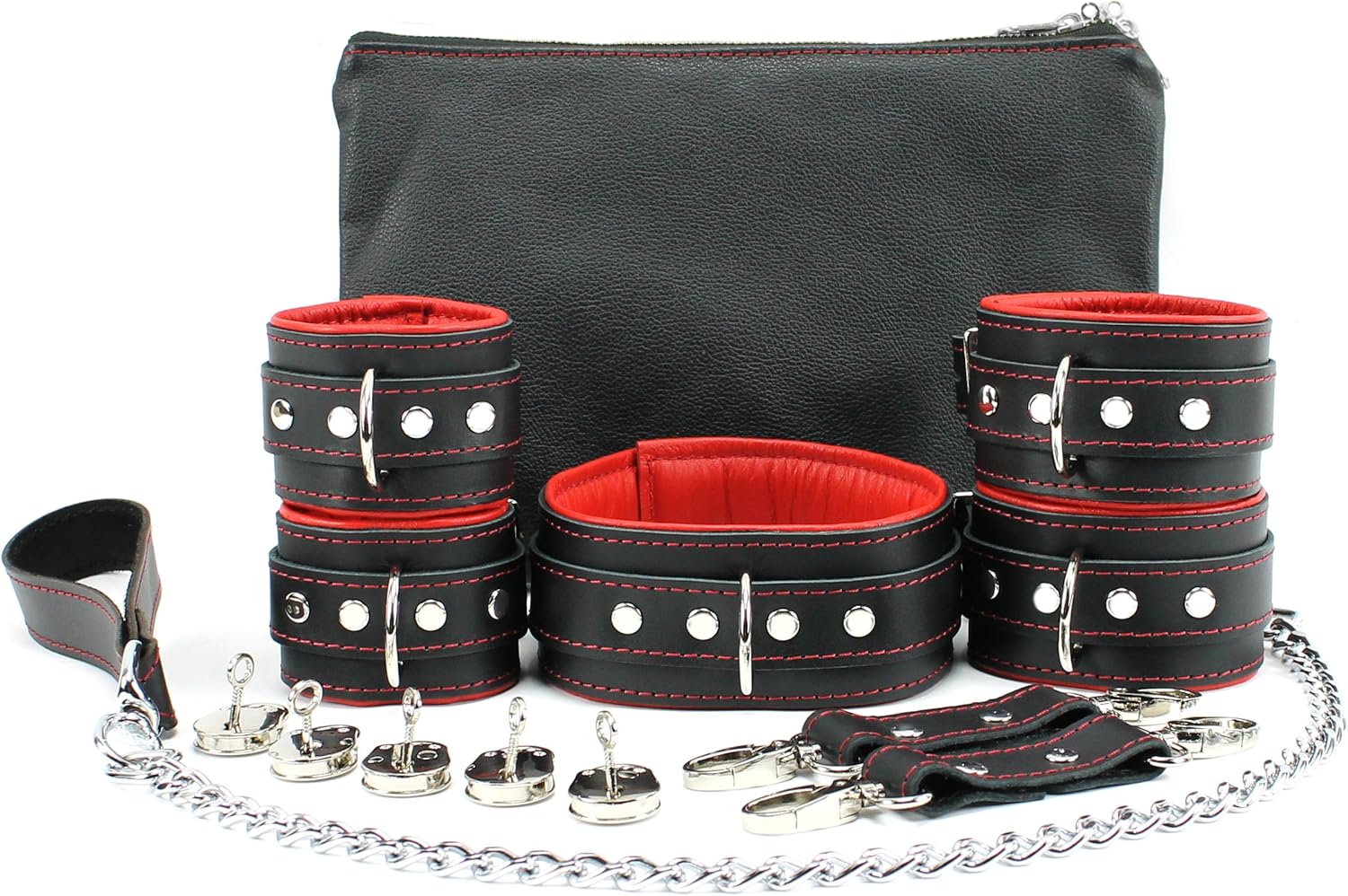 Madison Set Wrist and Ankle Cuffs - Premium BDSM Gear for Couples
