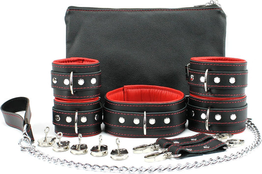 Madison Set Wrist and Ankle Cuffs - Premium BDSM Gear for Couples