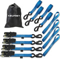 Heavy Duty Ratchet Straps for Secure Boat and Motorcycle Tie Down