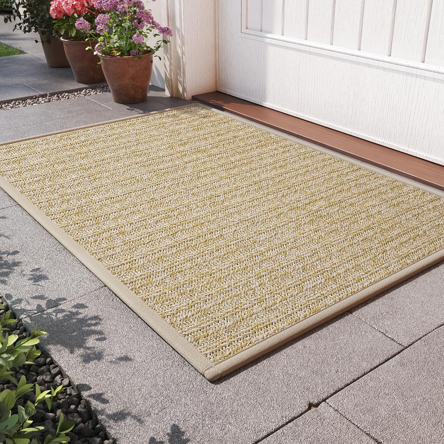 Heavy Duty Waterproof Doormat for Indoor and Outdoor Use