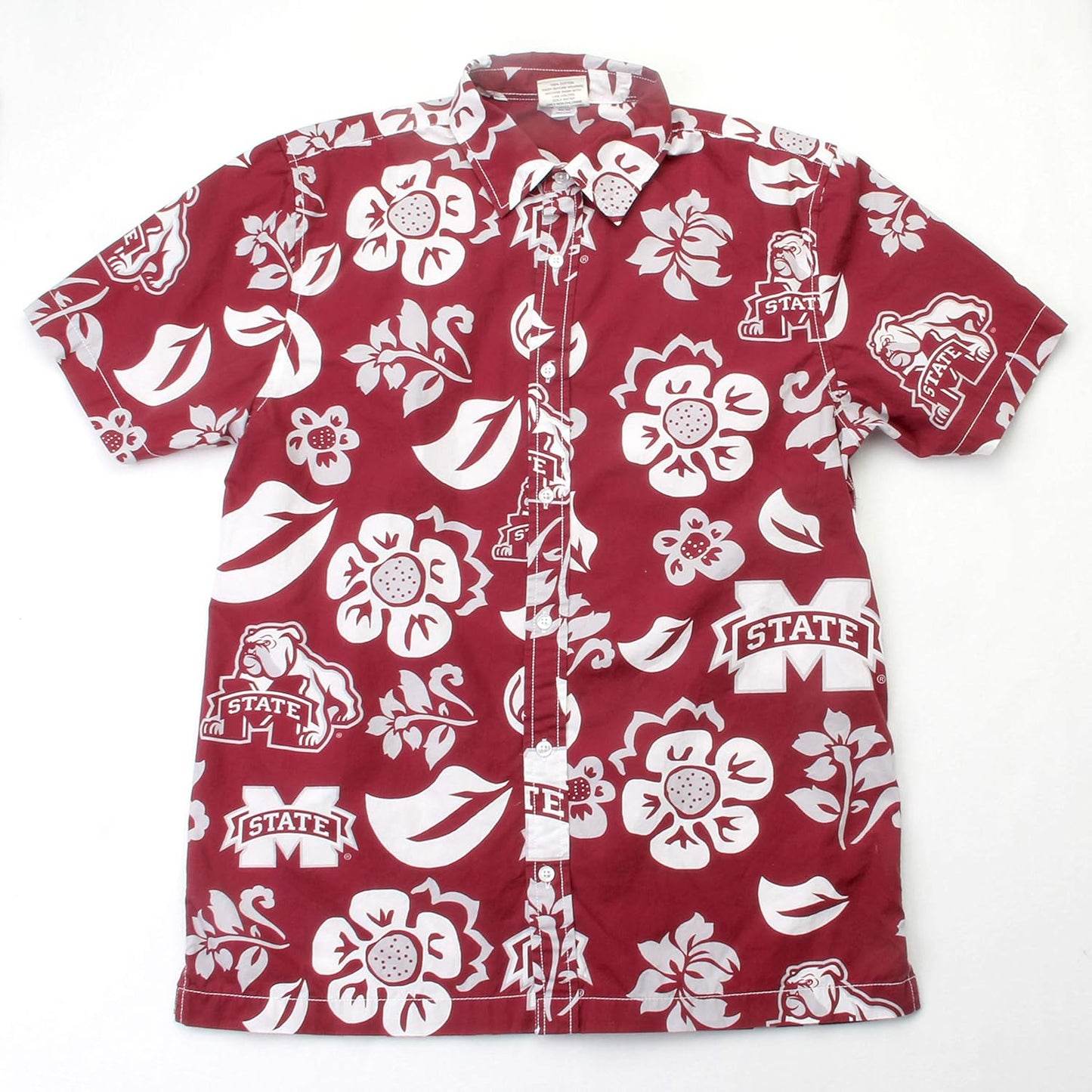 Wes and Willy NCAA Mens Hawaiian Floral Button Down Shirt Review
