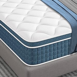 Full Size Mattress 12 Inch Hybrid for Exceptional Sleep Quality