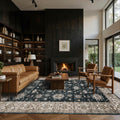 8x10 Area Rugs for Living Room, Vintage Boho Non-Slip Carpet