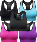 Women's Seamless Racerback Sports Bra High Impact Support - Breathable